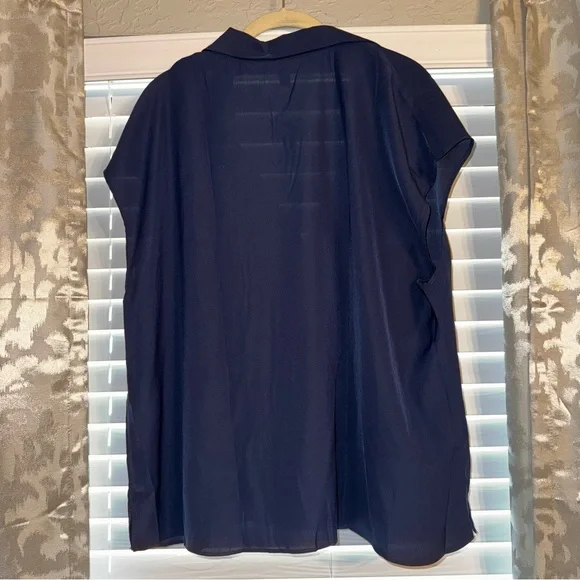 NWT Banana Republic Factory Collared Bib Top XL - Picture 4 of 7